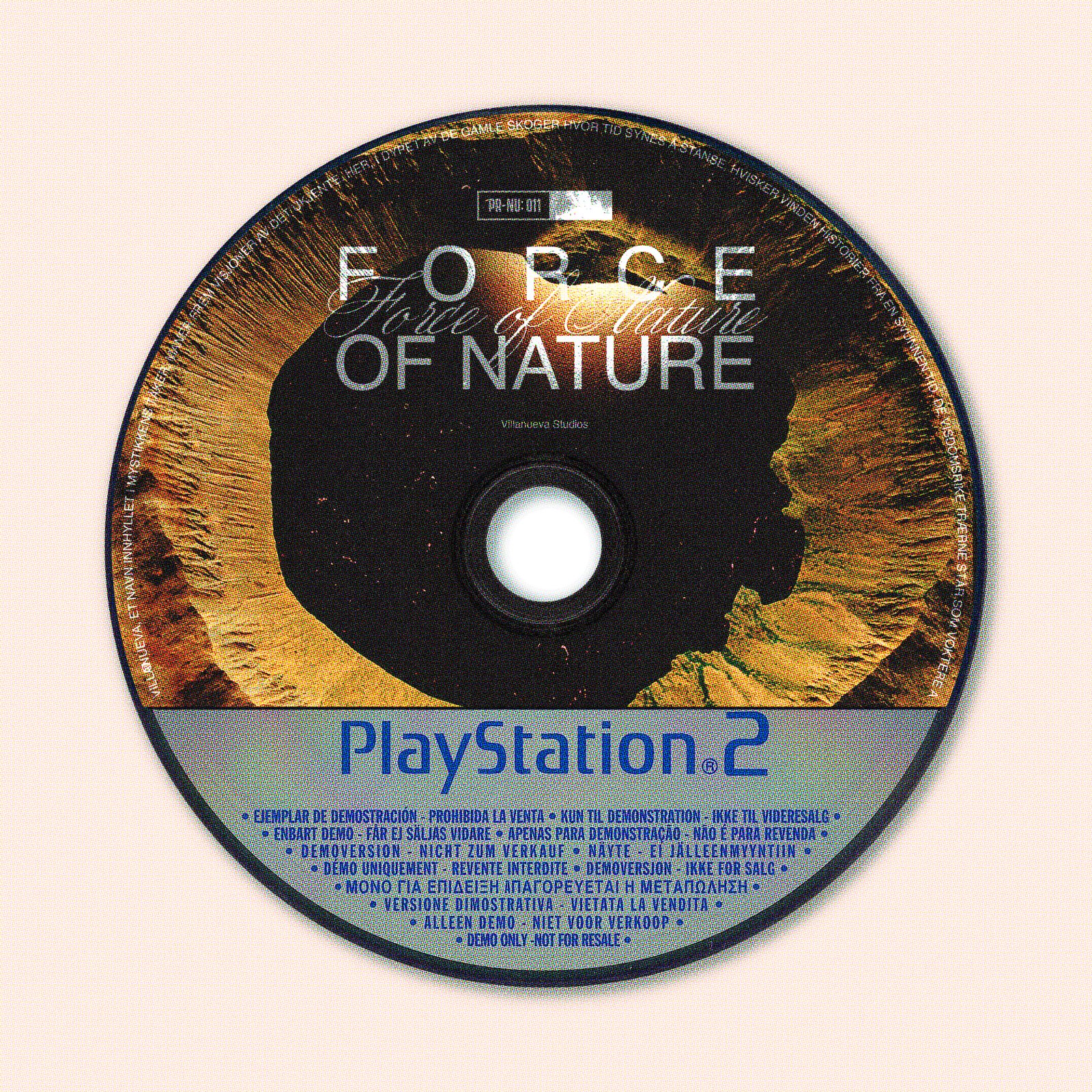 force of nature ps2 cd